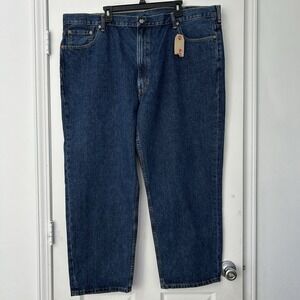 Levi's 550 Jeans Mens 48x29 Big & Tall Relaxed Fit Straight NWT Casual Denim Med